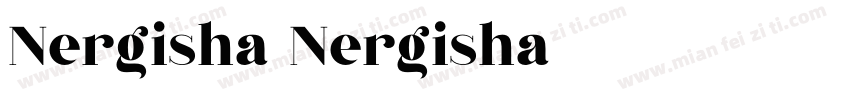 Nergisha Nergisha字体转换
